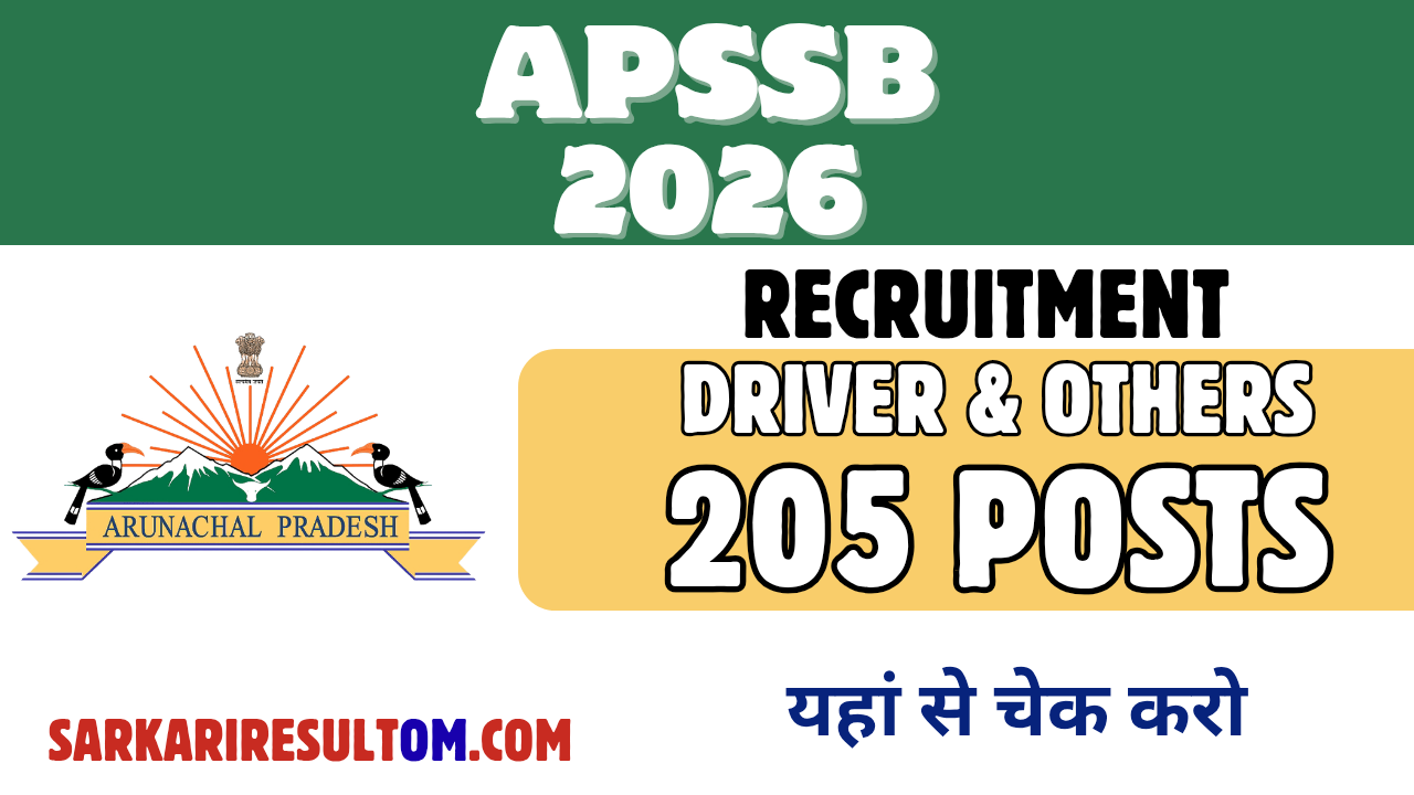 APSSB LDC and Driver more 2026 Recruitment out for 205 Posts Apply Online