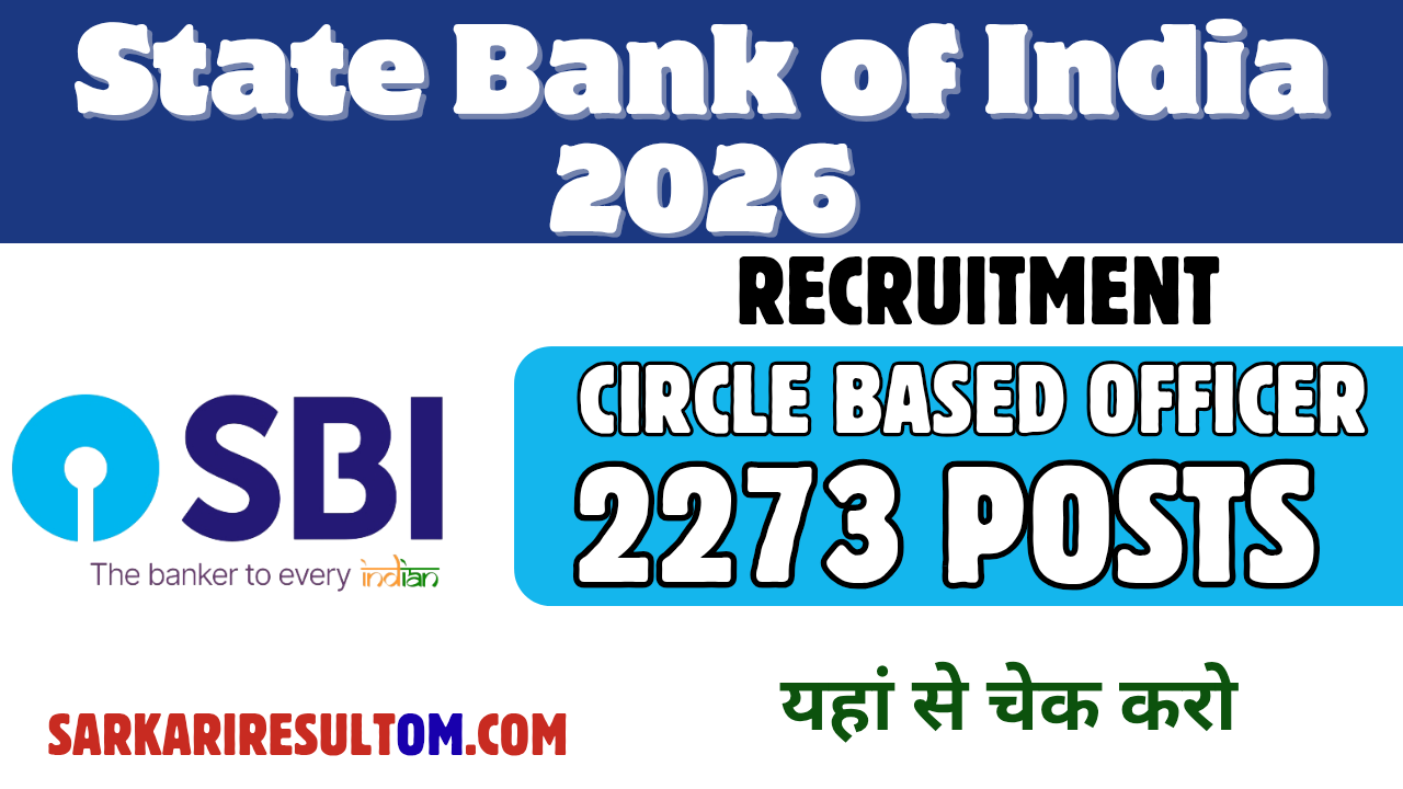 SBI CBO Recruitment 2026 out for 2273 Posts Apply Online
