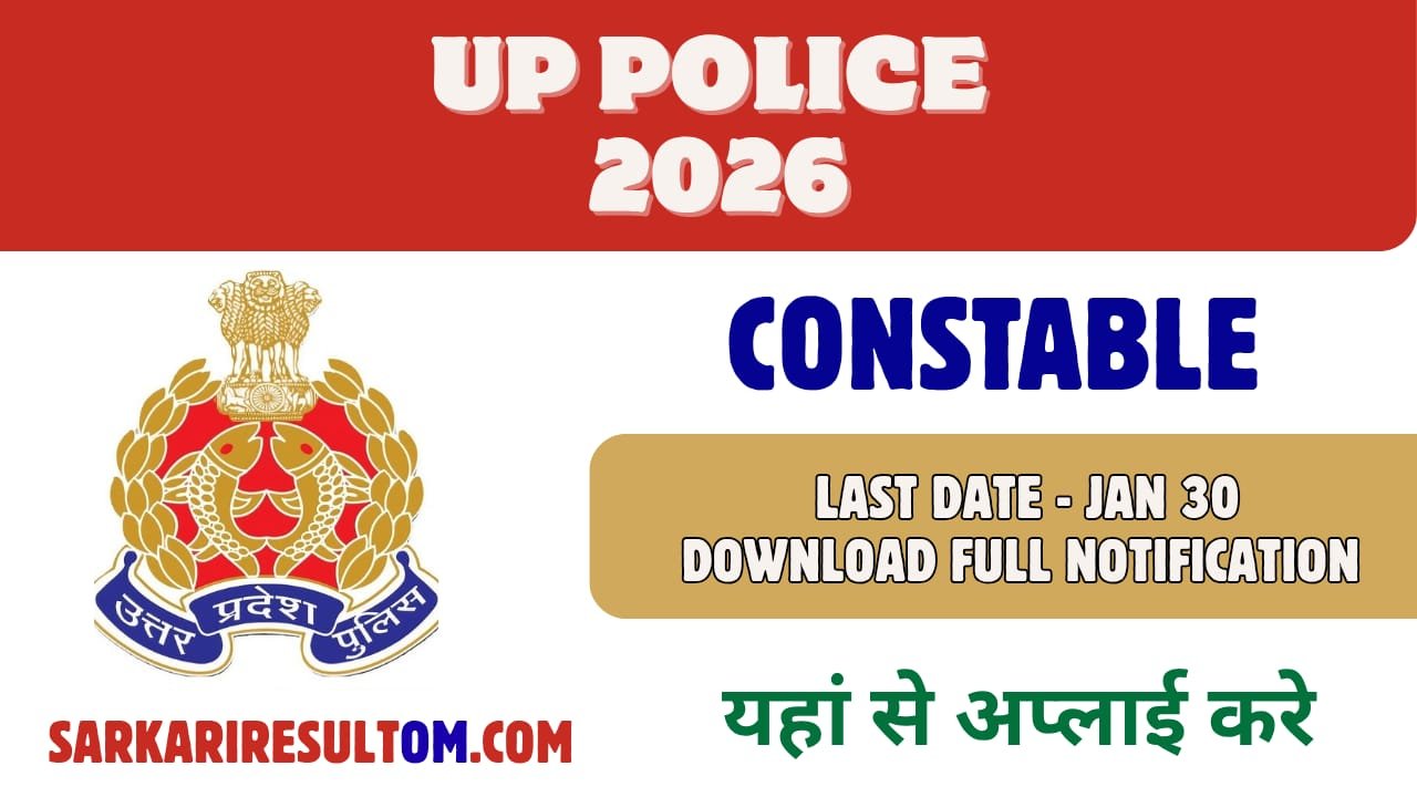 UPPRPB Police Constable Recruitment 2026 out for 32679 Posts Apply Now