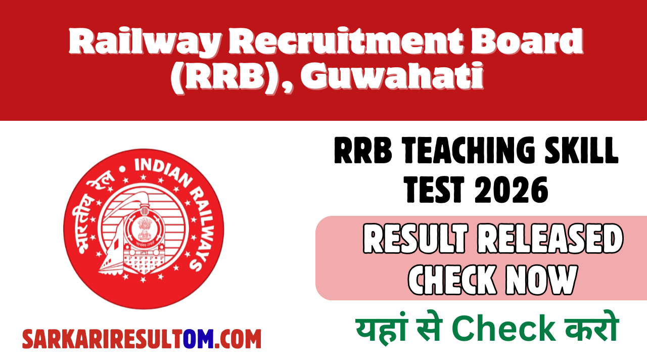 RRB Teaching Skill Test 2026 Result Released Check Now