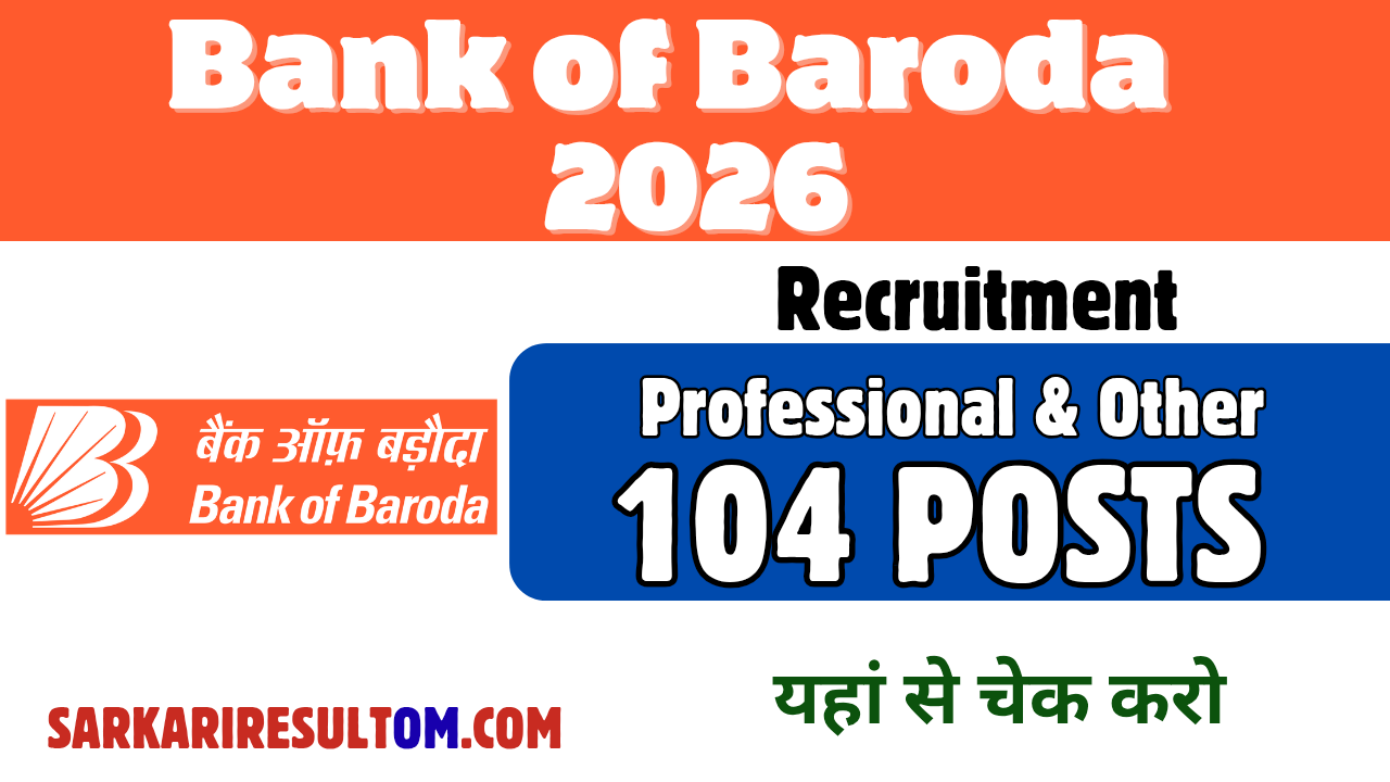 BOB Professional And More Recruitment 2026 out for 104 Posts Apply Online
