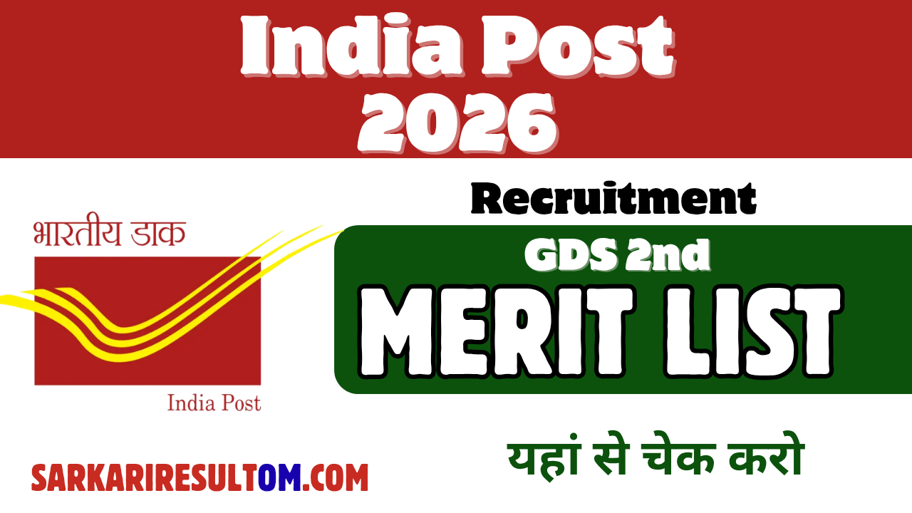India Post GDS 2nd Merit List 2026 Released Check Now