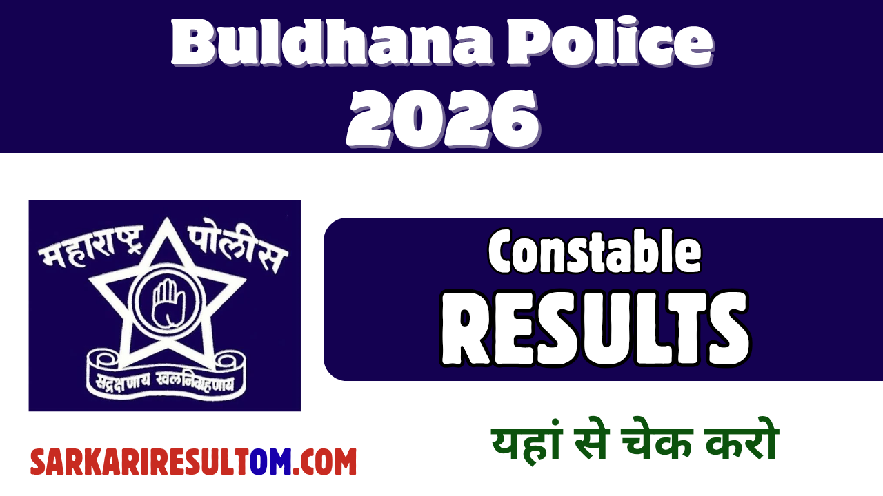 Buldhana Police Constable Result 2026 Released Check now